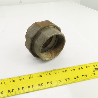 Malleable Iron 3" NPT Pipe Union