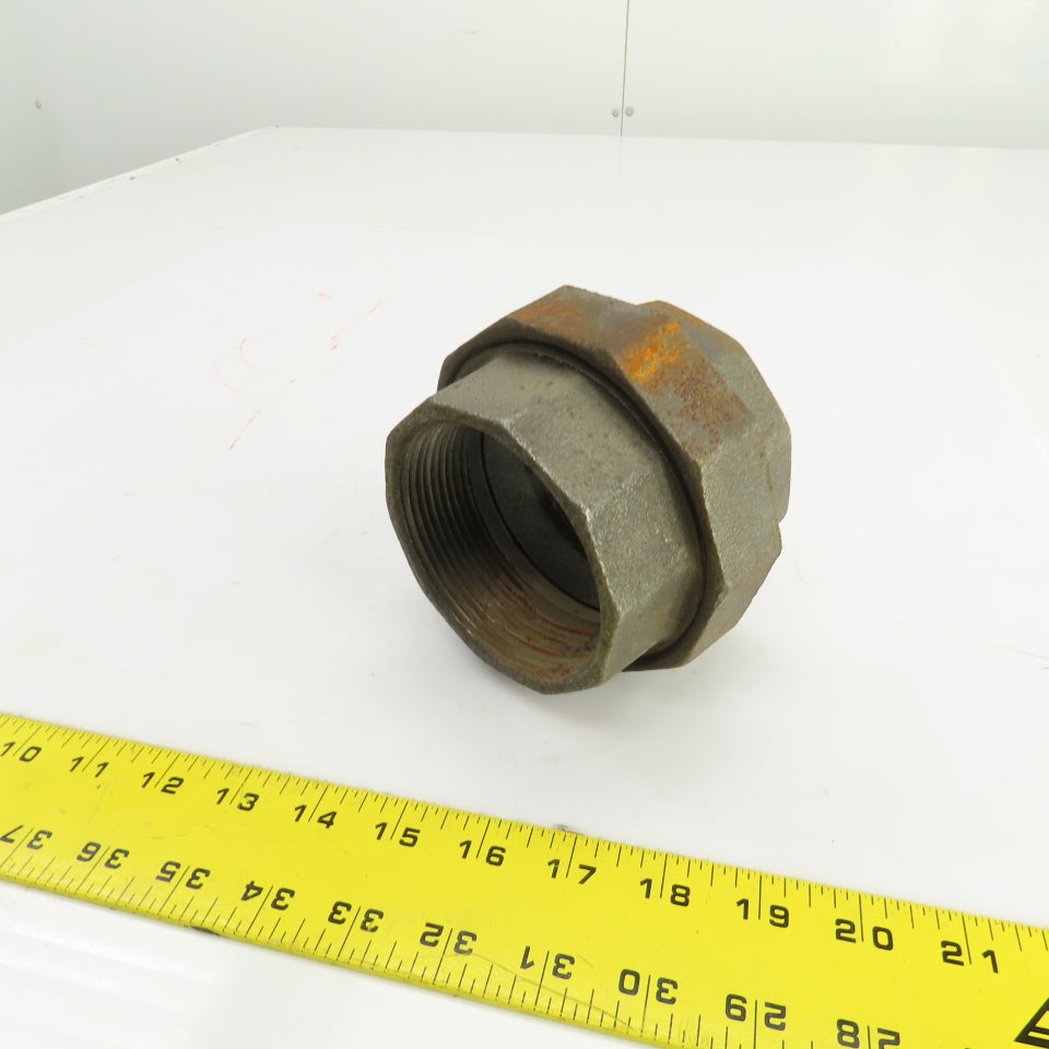 Malleable Iron 3" NPT Pipe Union