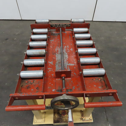 Siegel Pallet 2040CART 1200Lbs Foot Powered Roller Pallet Lift Cart 29"-44" Lift