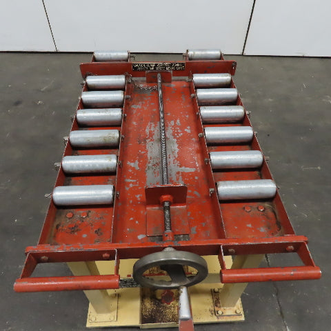 Siegel Pallet 2040CART 1200Lbs Foot Powered Roller Pallet Lift Cart 29"-44" Lift