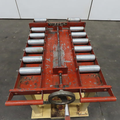 Siegel Pallet 2040CART 1200Lbs Foot Powered Roller Pallet Lift Cart 29"-44" Lift