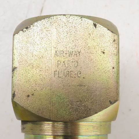Airway 1-1/4" (-20) Male JIC Flare Sealed Seat x 1-1/4" ORB 90° Hydraulic Elbow