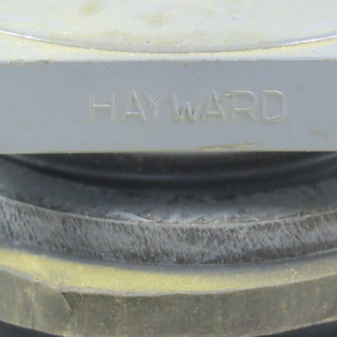 Hayward 1-1/2"-1-1/2" FPT Bulkhead tank Fitting Schedule 80 Gray PVC