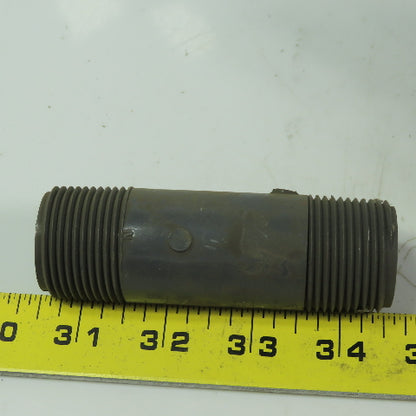 1" MPT x4" Pipe Nipple Schedule 80 Gray PVC Lot of 8