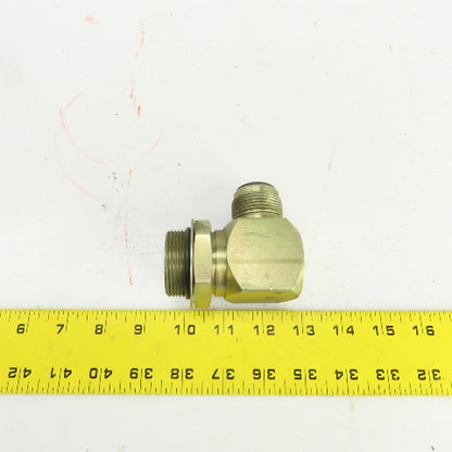 1" (-16) Male JIC Flare Sealed Seat x 1-1/4" (-20) ORB 90° Hydraulic Elbow