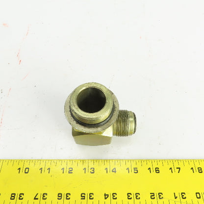 1" (-16) Male JIC Flare Sealed Seat x 1-1/4" (-20) ORB 90° Hydraulic Elbow