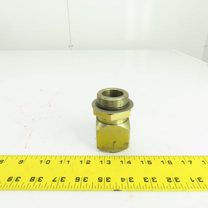 1" (-16) Male JIC Flare Sealed Seat x 1-1/4" (-20) ORB 90° Hydraulic Elbow