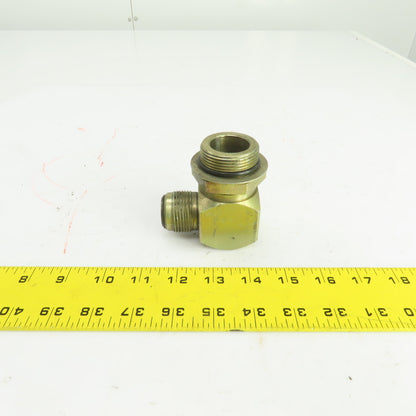 1" (-16) Male JIC Flare Sealed Seat x 1-1/4" (-20) ORB 90° Hydraulic Elbow