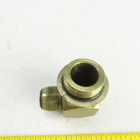 1" (-16) Male JIC Flare Sealed Seat x 1-1/4" (-20) ORB 90° Hydraulic Elbow