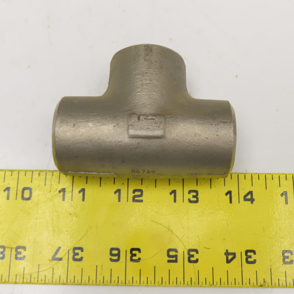 Flow Line 1" Stainless Steel Butt Weld TEE Fitting WP304/304LS