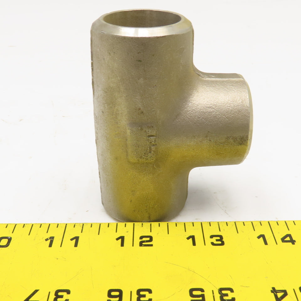 Flow Line 1" Stainless Steel Butt Weld TEE Fitting WP304/304LS