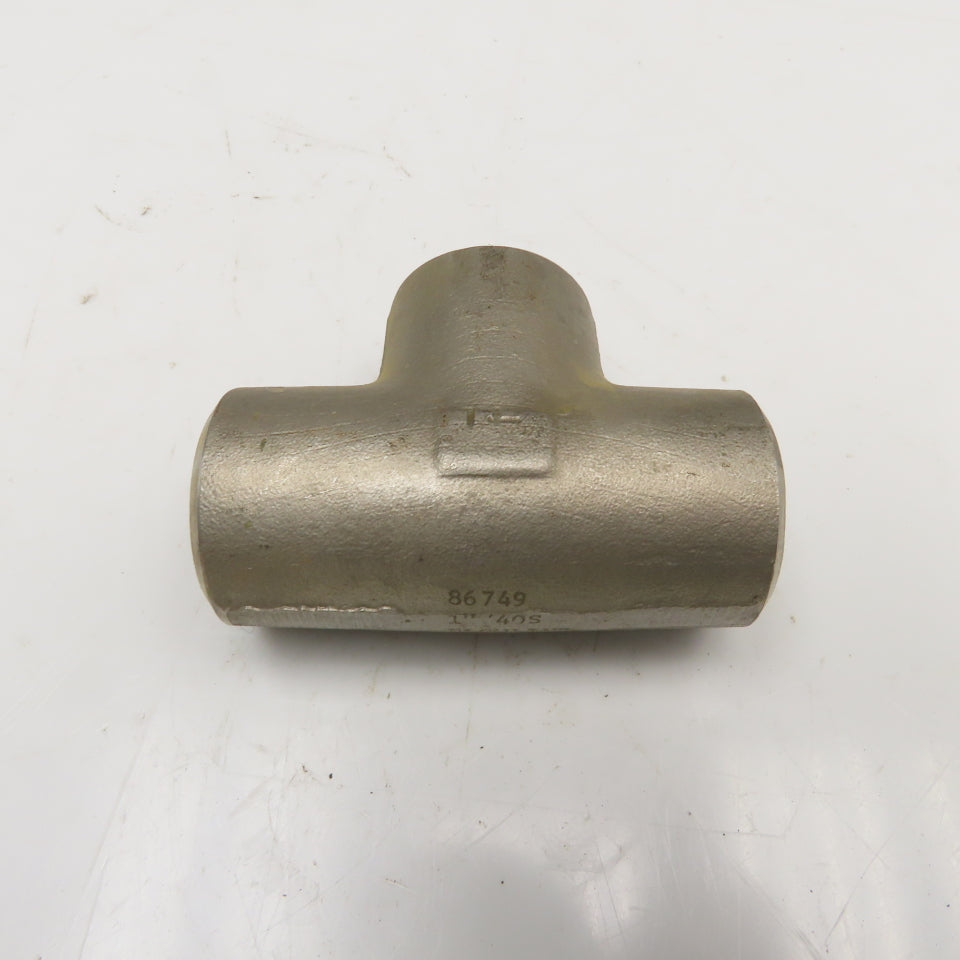 Flow Line 1" Stainless Steel Butt Weld TEE Fitting WP304/304LS