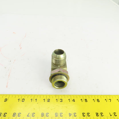 1" (-16) Male JIC Flare x 1" (-16) ORB Male 90° Hydraulic Elbow Fitting