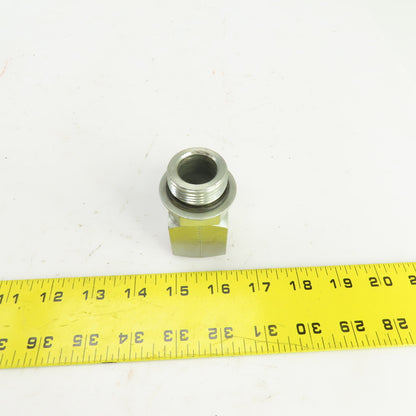 1" (-16) Male N.P.S.M x 1" (-16) ORB Male 90° Hydraulic Elbow Fitting