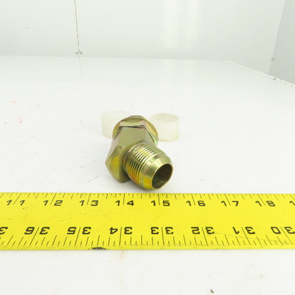 1" (-16) Male JIC Flare x 1" (-16) Male ORB Hydraulic 45° Elbow Fitting