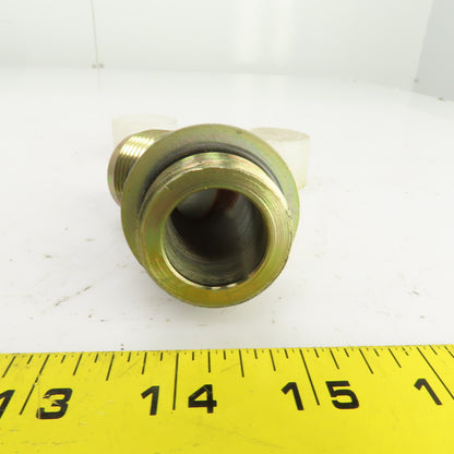 1" (-16) Male JIC Flare x 1" (-16) Male ORB Hydraulic 45° Elbow Fitting