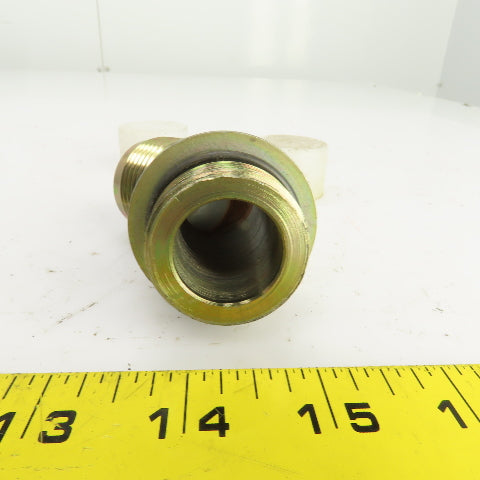 1" (-16) Male JIC Flare x 1" (-16) Male ORB Hydraulic 45° Elbow Fitting