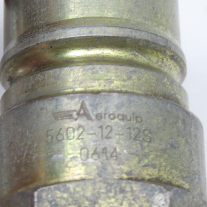 Aeroquip 56021212S 3/4" Male Quick Hydraulic Coupling 3/4" NPT Female