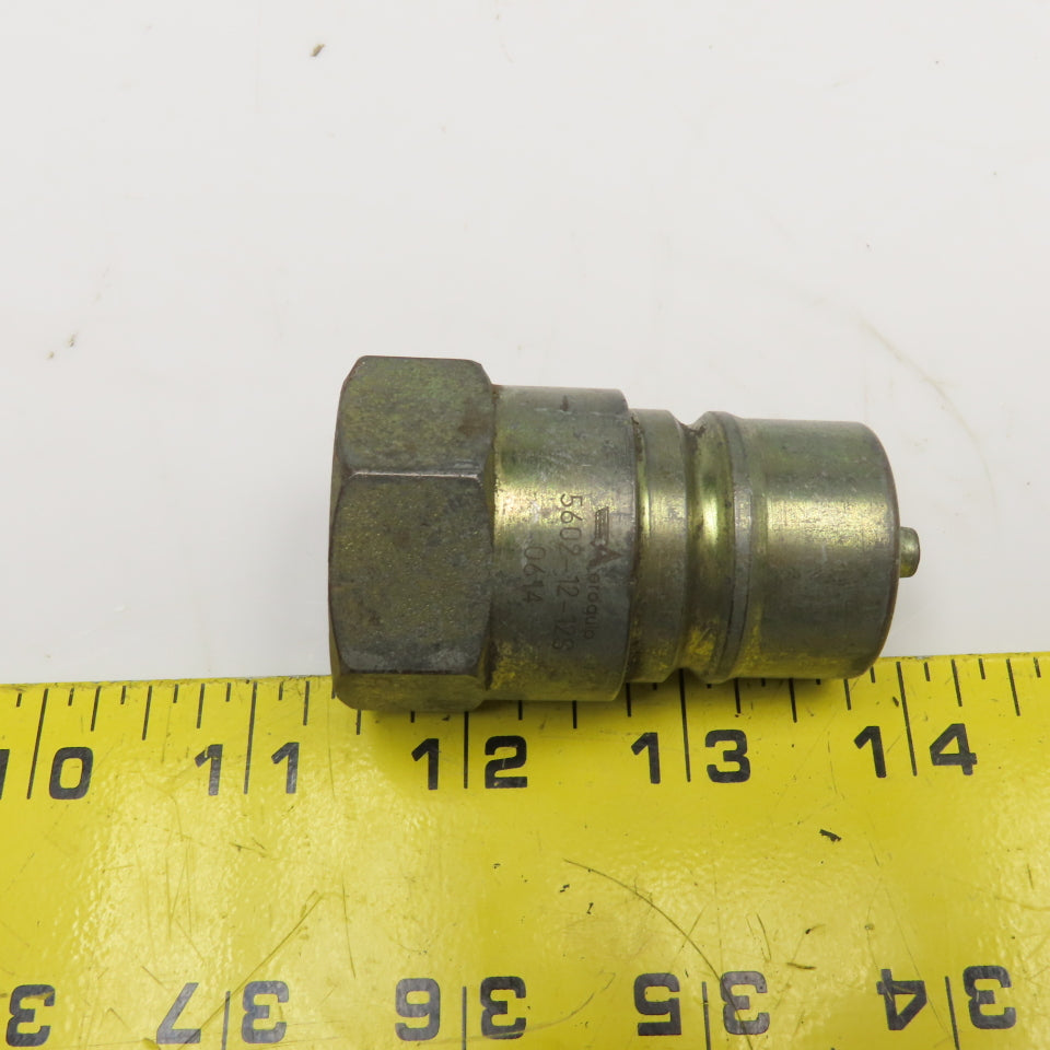 Aeroquip 56021212S 3/4" Male Quick Hydraulic Coupling 3/4" NPT Female