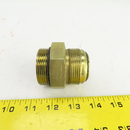 1-1/2" (-24) Male ORB  x 1-1/2" Male JIC Flare Seated Seal Hydraulic Coupling