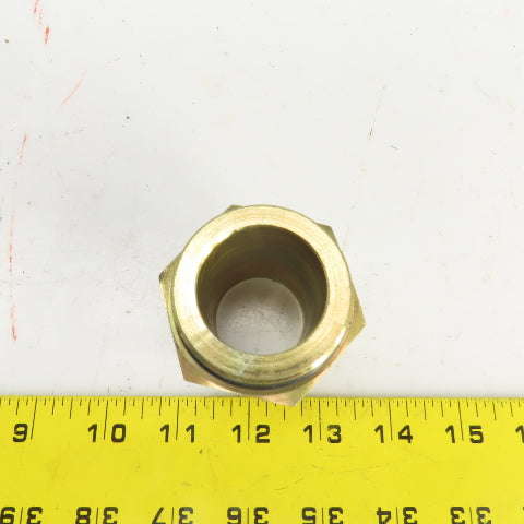 1-1/2" (-24) Male ORB  x 1-1/2" Male JIC Flare Seated Seal Hydraulic Coupling