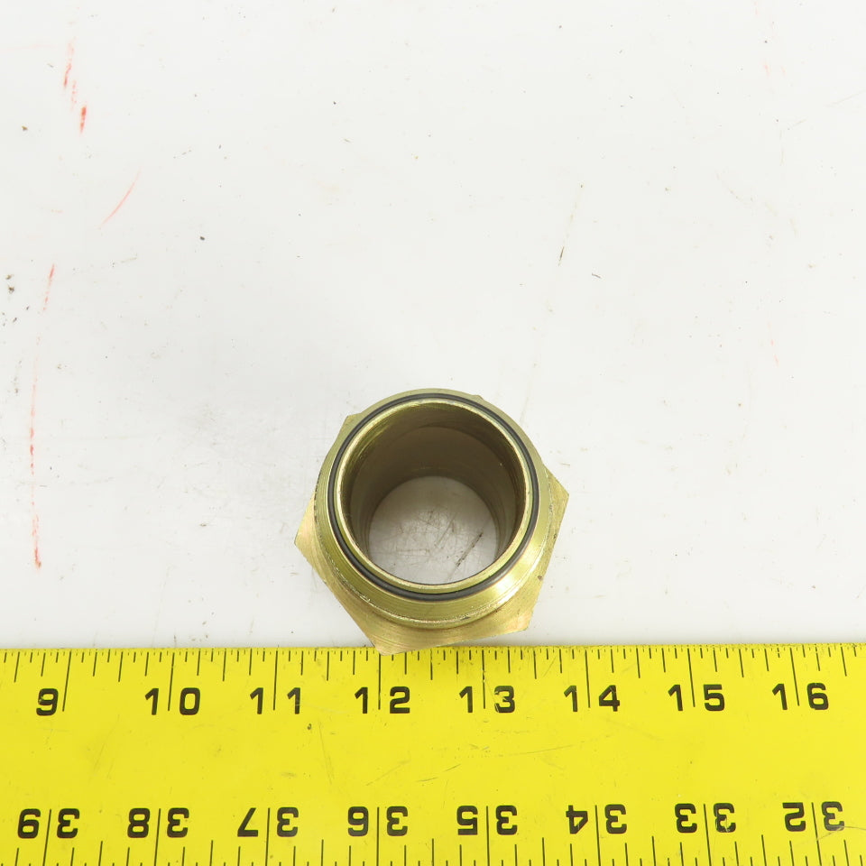 1-1/2" (-24) Male ORB  x 1-1/2" Male JIC Flare Seated Seal Hydraulic Coupling