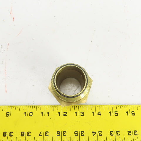 1-1/2" (-24) Male ORB  x 1-1/2" Male JIC Flare Seated Seal Hydraulic Coupling