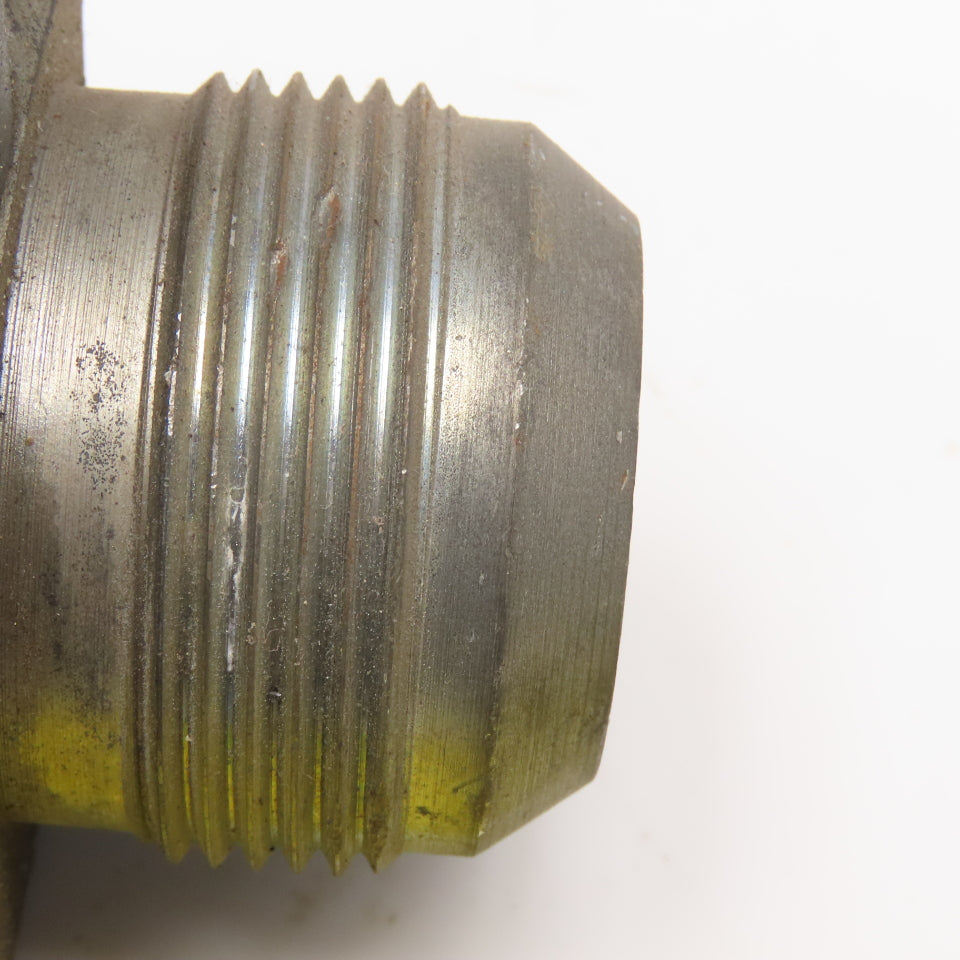 1-1/4" (-20) JIC Male x 1-1/4" NPSM Male Flare Seat Hydraulic Elbow 90°