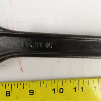 Gedore No. 31-16" Friction Type Ratchet 16" OAL W/ No. 27 Ring