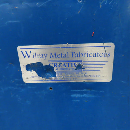 Wilray Metal Fabricators 48"x42"x20" Flammable Liquid Storage Cabinet 2 Shelf