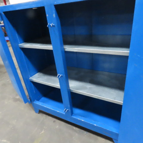 Wilray Metal Fabricators 48"x42"x20" Flammable Liquid Storage Cabinet 2 Shelf