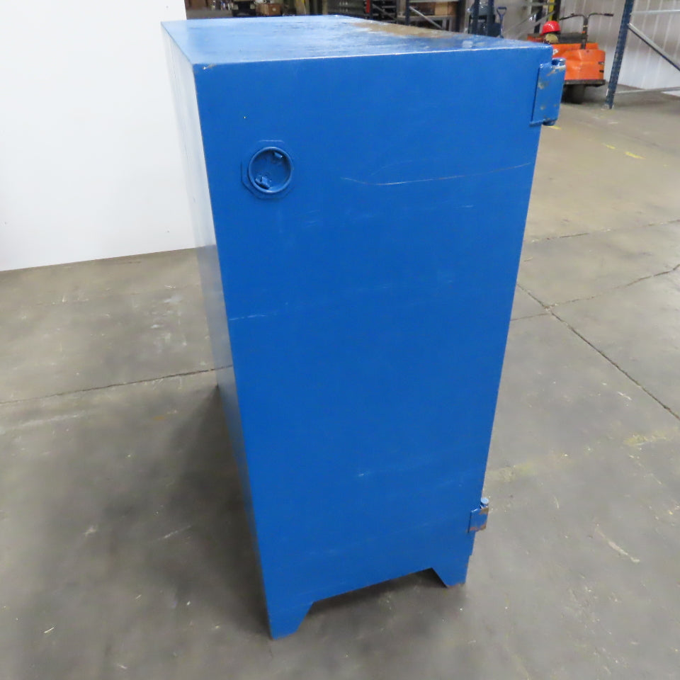 Wilray Metal Fabricators 48"x42"x20" Flammable Liquid Storage Cabinet 2 Shelf