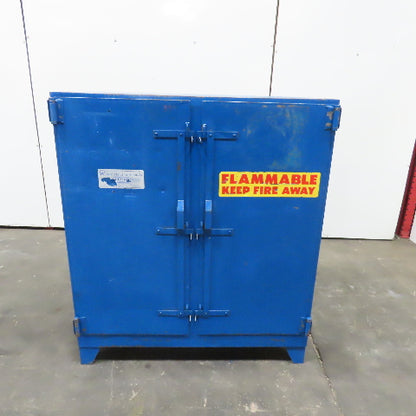 Wilray Metal Fabricators 48"x42"x20" Flammable Liquid Storage Cabinet 2 Shelf