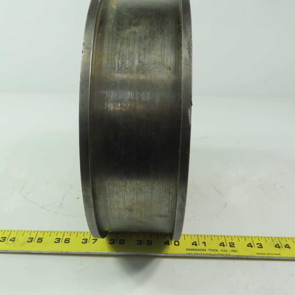 8-1/2" Diameter 2.447" Flat Faced Pulley W/Fixed 3" Keyed Bore
