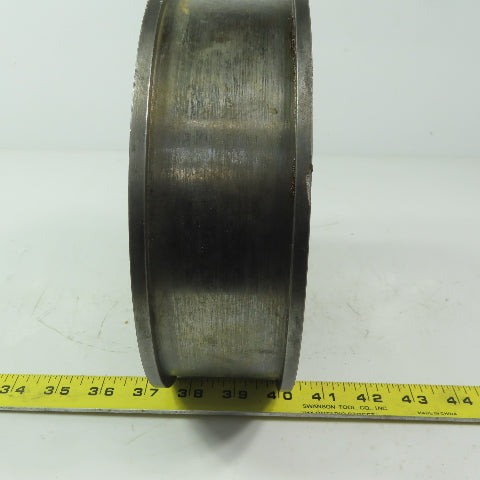 8-1/2" Diameter 2.447" Flat Faced Pulley W/Fixed 3" Keyed Bore