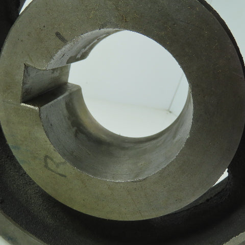 8-1/2" Diameter 2.447" Flat Faced Pulley W/Fixed 3" Keyed Bore