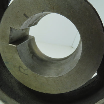 8-1/2" Diameter 2.447" Flat Faced Pulley W/Fixed 3" Keyed Bore