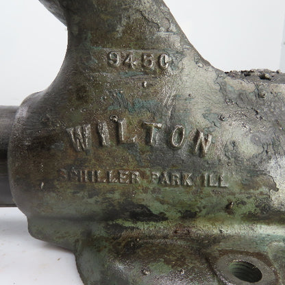 Wilton 9450 4-1/2" x 7-1/2" Open Stationary Bullet Bench Vise 12/30/66