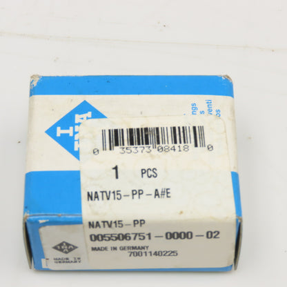 INA NATV15-PP 35x15x18mm Crowned Yoke Roller Bearing