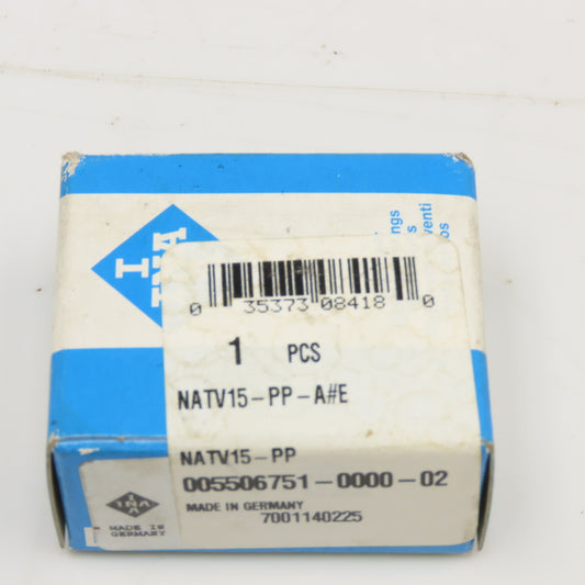 INA NATV15-PP 35x15x18mm Crowned Yoke Roller Bearing