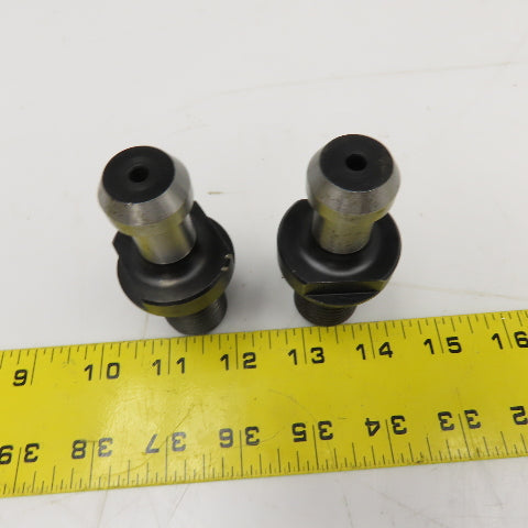 Yukiwa Cat 50 Tool Holder Retention Pull Knob Coolant Thru 45° Lot Of 2