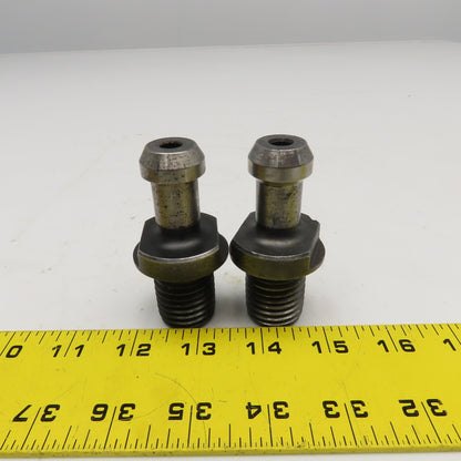 Cat 50 Tool Holder Retention Pull Knob Coolant Thru 45° Lot Of 2