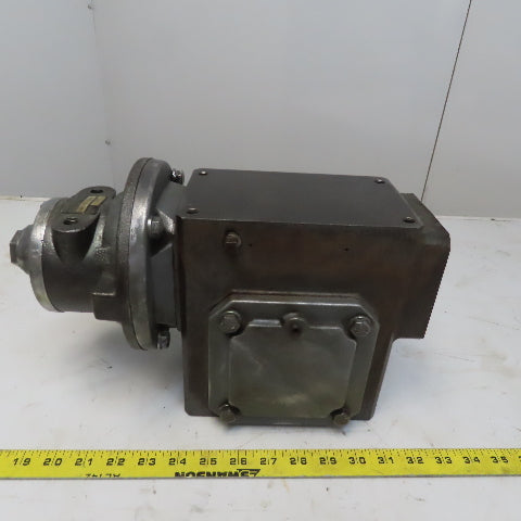 Gast 4AM-70C-CB40 Air Motor W/AG805 40:1 Ratio Gearbox Speed Reducer