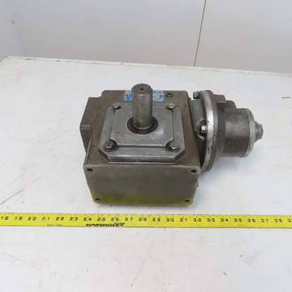 Gast 4AM-70C-CB40 Air Motor W/AG805 40:1 Ratio Gearbox Speed Reducer