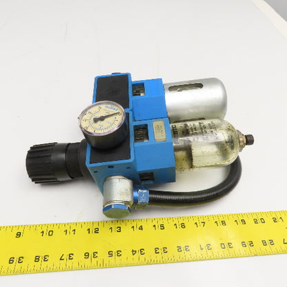 Festo 13000896 1" Compressed Air Filter Lubricator Regulator