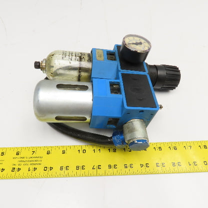 Festo 13000896 1" Compressed Air Filter Lubricator Regulator