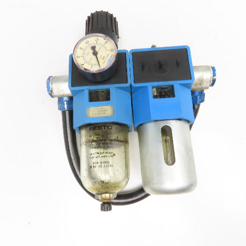 Festo 13000896 1" Compressed Air Filter Lubricator Regulator