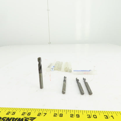 Sumitomo 03125GS2 5/16" Solid Carbide Drill Bit PVD DEX Coating Lot Of 4