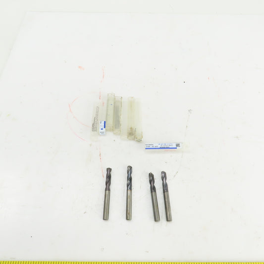 Sumitomo 03125GS2 5/16" Solid Carbide Drill Bit PVD DEX Coating Lot Of 4