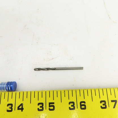 Garr 77251 1520H Solid Carbide Stub Length Drill Bit 0.0984" 2.5mm 46mm OAL USA